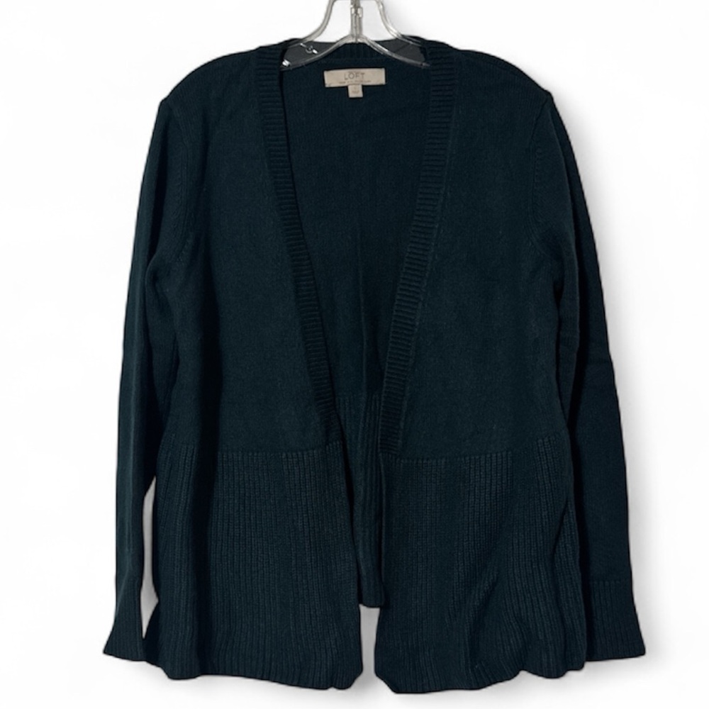 LOFT Classic Open-Front Cardigan